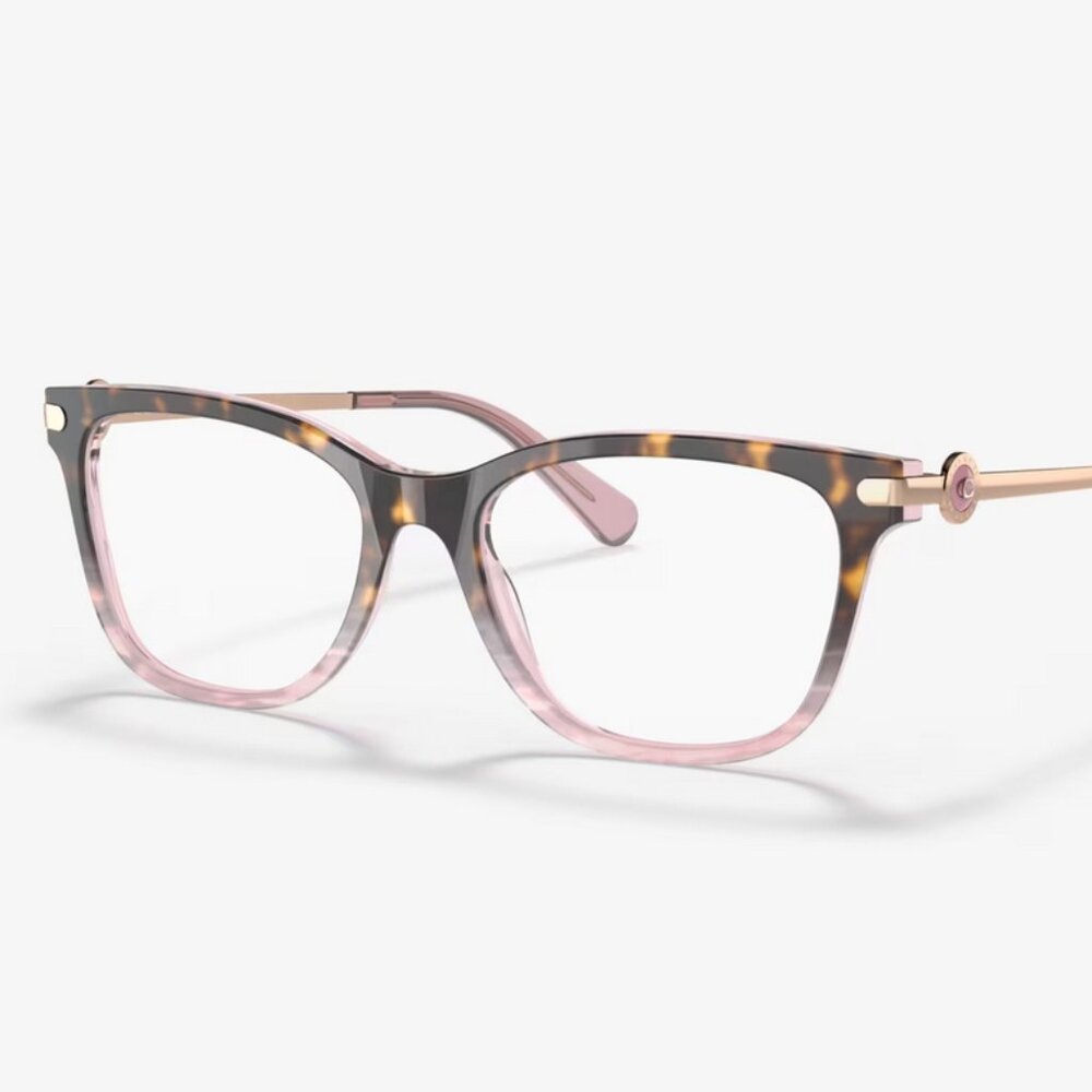 COACH H 5650 (Rose Tortoise Gradient) gr:53-17-140  Rx Frame, Pre-Owned